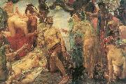 Lovis Corinth Versuchung des heiligen Antonius oil on canvas